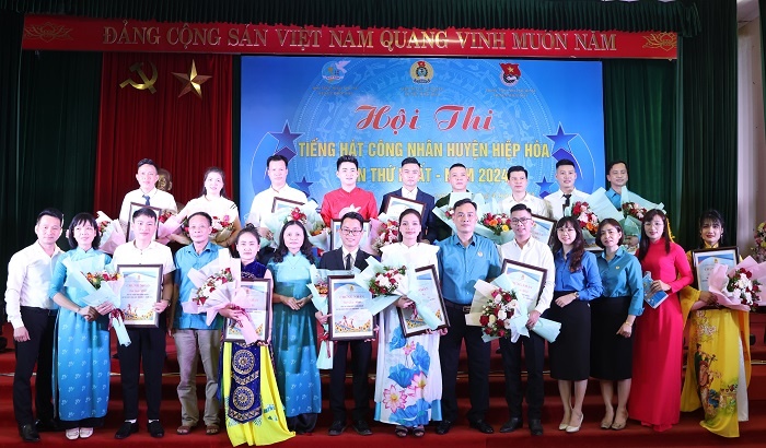 Hiệp Hòa: tổ chức Hội thi Tiếng hát công nhân năm 2024|https://hiephoa.bacgiang.gov.vn/chi-tiet-tin-tuc/-/asset_publisher/VeCP91o7rg3d/content/hiep-hoa-to-chuc-hoi-thi-tieng-hat-cong-nhan-nam-2024